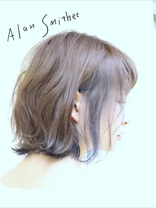 ミディアム カラー ☕️ベージュカラー 内藤光哉☕️のヘアスタイル