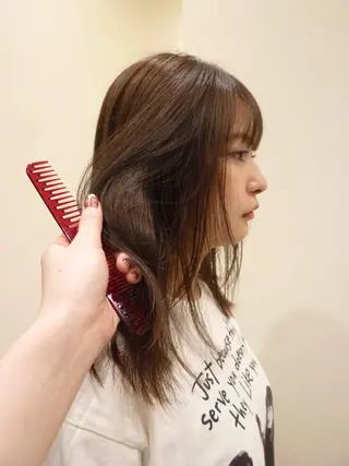 カラー runa /渋谷のヘアスタイル