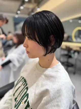ショート カラー レイヤー/縮毛矯正 のマスター【タケル】のヘアスタイル