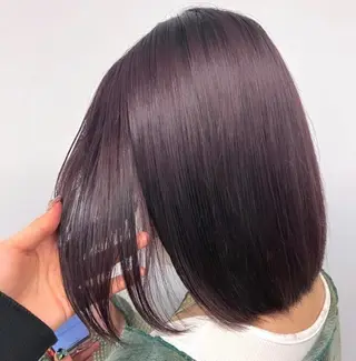 ショート サキ🤍ハイトーン 🩰くびれ巻きヘアのヘアスタイル