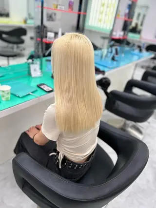 ロング トレンドモテカラー 🩷色落ちまで可愛くのヘアスタイル