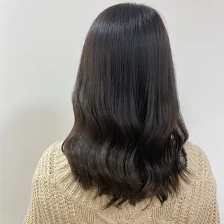 ロング ハッシュカット/ ブリーチ/アスナのヘアスタイル