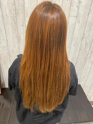 ロング カラー 🦋店長🦋 ほんさわ みずきのヘアスタイル