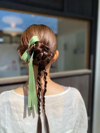 ロング ヘアアレンジ ◤ Jammin.◢ Mizuho.のヘアスタイル