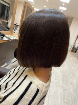 レイヤー/くびれ/ 縮毛/チェレ金剛のヘアスタイル