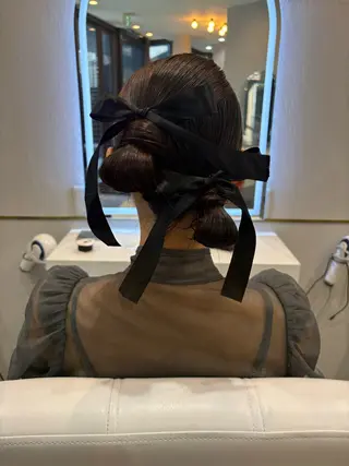 セミロング 艶髪／縮毛矯正 _MiMiのヘアスタイル