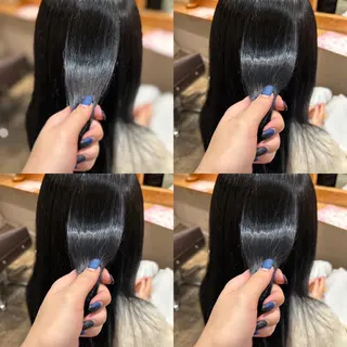 ロング カラー レイヤーカット/ 縮毛矯正🇰🇷早坂のヘアスタイル