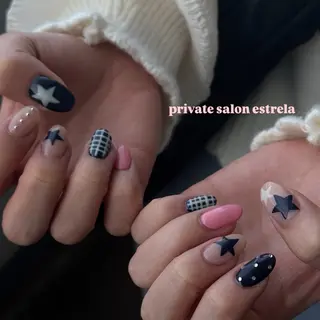 ネイル estrela 🍑のネイルデザイン