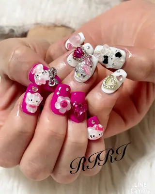 ネイル riri オーナーのネイルデザイン