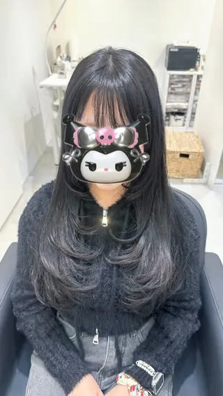 ロング Emuest心斎橋 SAKIのヘアスタイル