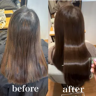 ロング カラー 齋藤 奈美希のヘアスタイル