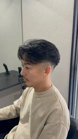 パーマ メンズ 川居大翔 /京都メンズ美容師のヘアスタイル