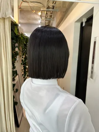 ショート カラー ブリーチ有無Wカラー メンズパーマ大成のヘアスタイル