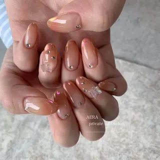 ネイル AERA nail shino🐱⸝꙳のネイルデザイン