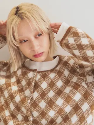 ショート カラー RAYS/レイズ/立川/立川南口所属・レイズ 立川のヘアスタイル