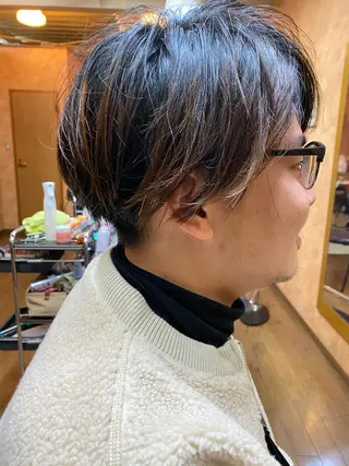 ショート ヒラヤマ ユウスケのヘアスタイル