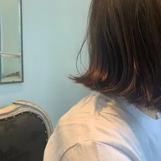 ショート SAKINO. ベージュカラーのヘアスタイル