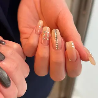 ネイル シンプルネイル Ezura Yumiのネイルデザイン