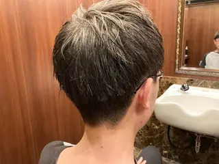 ミディアム ガンバレ原田 航海のヘアスタイル