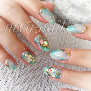 ネイル ホームサロン myu-nailのネイルデザイン