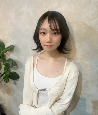 ミディアム カラー 髪質改善/縮毛矯正 /naokiのヘアスタイル