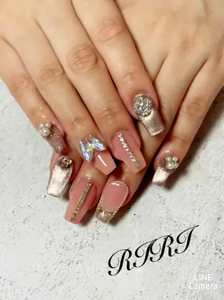 ネイル riri オーナーのネイルデザイン