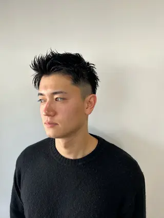 ショート メンズ 相澤 拳のヘアスタイル