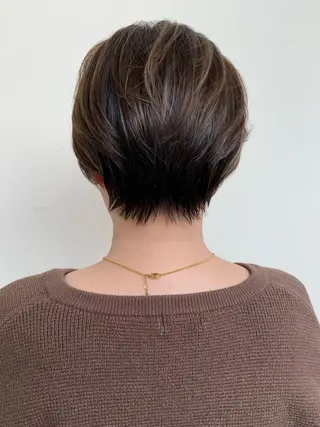 ショート カラー 髪質改善サロン 心斎橋ARCHEのヘアスタイル
