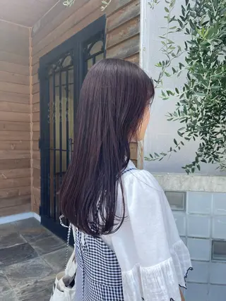 ロング 梶原 真帆のヘアスタイル