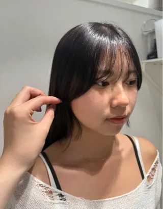 ショート パーマ 縮毛矯正／韓国ヘア AO俊介🌐のヘアスタイル