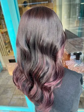 セミロング 髪質改善カラー 🏖️クウト🏖️のヘアスタイル