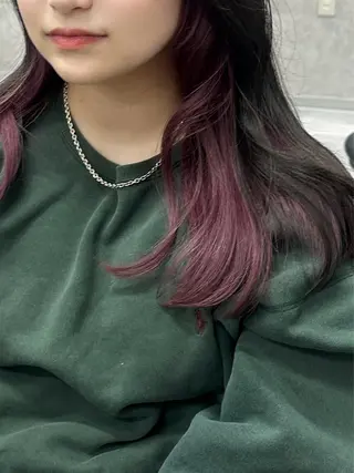ロング ブリーチモデル募集 ʟᴇɪ.れいのヘアスタイル
