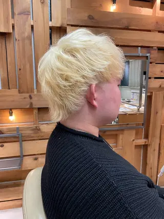 ショート カラー メンズ ユイナ ★暖色/レイヤー★のヘアスタイル