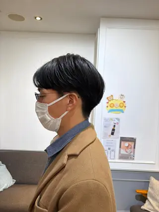 メンズ 韓国ヘアー🇰🇷 MIWAのヘアスタイル