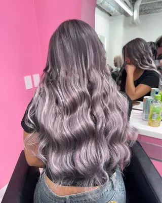 ロング EGO所属・ブリーチカラー💖 rukaのヘアスタイル