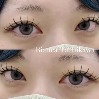 マツエク・マツパ Bianca 立川 Ishida🎀のマツエク・マツパデザイン