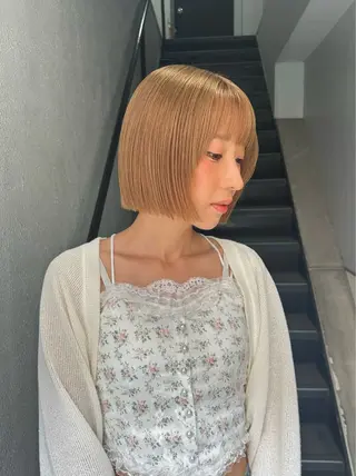 ショート Sora/レイヤー/ 似合わせカラー🤎のヘアスタイル