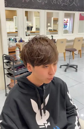 ミディアム カラー ヘアアレンジ メンズ 🔮メンズ縮毛矯正 メンズパーマ💎竹永のヘアスタイル