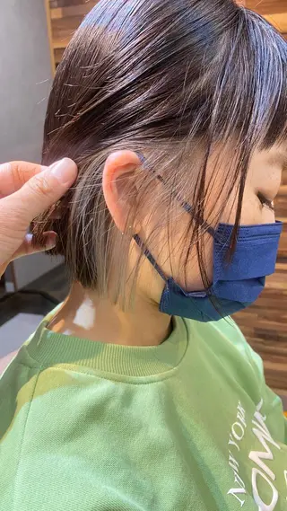 ショート カラー Bianca  代表 硲　貴亮【東武練馬】のヘアスタイル