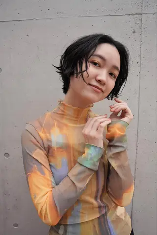 ショート 高木 麻知子のヘアスタイル