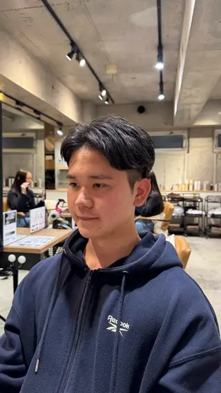 メンズ 谷本虎太郎 レイヤー🌈ボブのヘアスタイル
