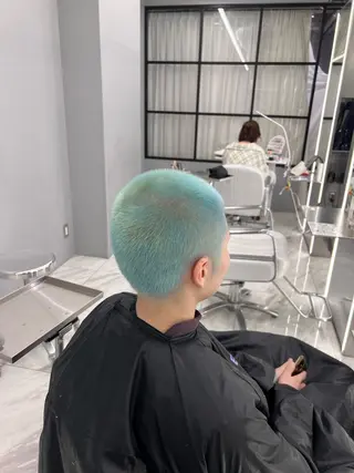 カラー メンズ kayo/ブリーチ モデル募集中✨のヘアスタイル