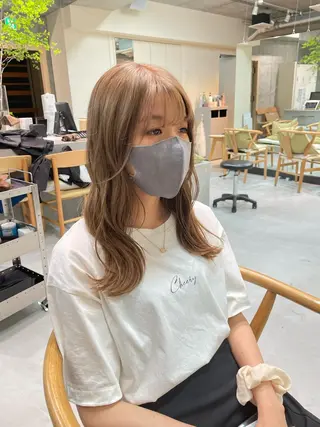 セミロング 浦和指名率No.1 ショート特化美容師のヘアスタイル