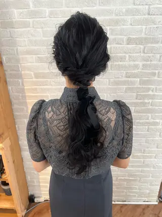 ロング ヘアアレンジ Topstylist YUKIのヘアスタイル