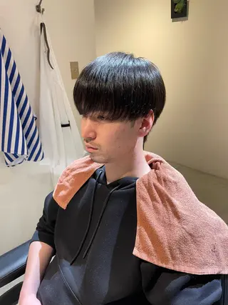 ミディアム 下山 けいんのヘアスタイル