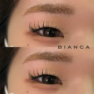マツエク・マツパ 🌱‬Bianca 大宮店 MAEDAのマツエク・マツパデザイン
