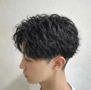 パーマ メンズ ユージ ✂︎ カット／パーマ特化のヘアスタイル