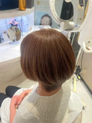 カラー 井上 香朋のヘアスタイル