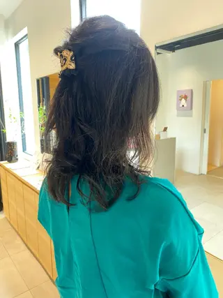 ロング 井戸上 颯太のヘアスタイル