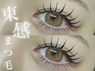 マツエク・マツパ NOA名駅束感まつげ ×眉毛SENA🎀のマツエク・マツパデザイン